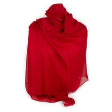 Stola rossa elegante cerimonia