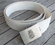 Cinturone in cordura bianca estiva originale P.S. del 1979 etichettato