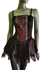 Corsetto Busto Gotico Punk