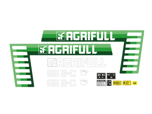 Kit adesivi trattore - kit, agrifull