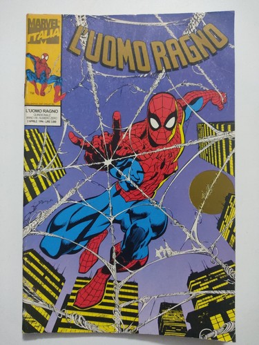 Uomo ragno oro marvel - ragno,