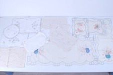 Lotto 28 centrini vecchi centrotavola ricamatati a mano decorazione vintage 