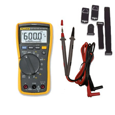 Fluke 117 True-RMS Multimetro digitale Fluke TL175 cavi e kit di sospensione TPAK3