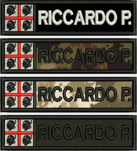 Patch nominativo mori cm - nominativo,