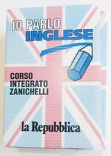 IO PARLO INGLESE corso lingue Zanichelli Cassette Fascicoli Repubblica 1989 Otti
