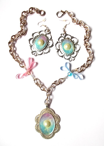 Collana orecchini con - orecchini,