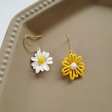  Fiore Eardrop Semplice Bellissimo Fiore Orecchini Decorativi Gioielli per Donna