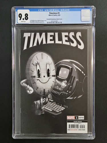 Timeless cgc nm - timeless, 9,8