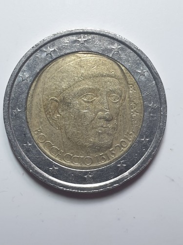 Moneta euro boccaccio - moneta, 2