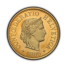 Moneta 5 centesimi Svizzera Switzerland Helvetia 1986 ottima!