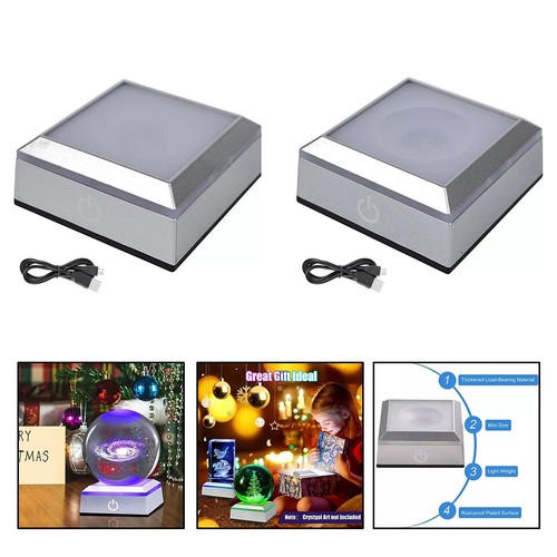 Présentoir carré led pour - carré,