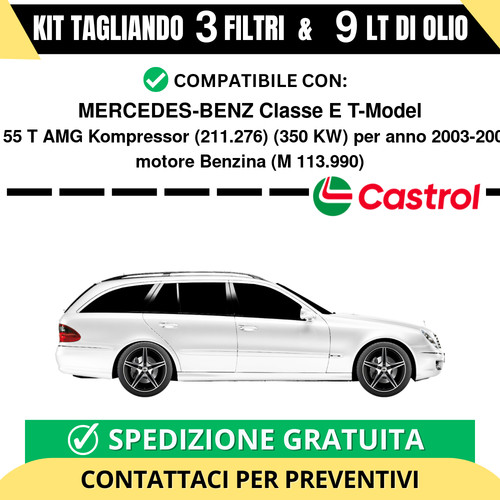 Tagliando per mercedes - per, mercedes-benz
