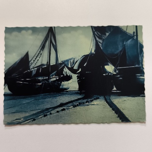 Grade fishing boats - fishing, postcard