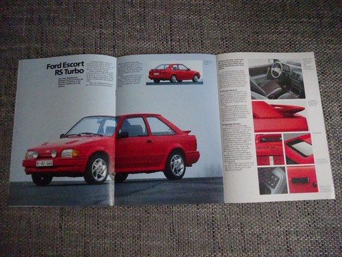 Ford escort turbo xr3i - turbo,
