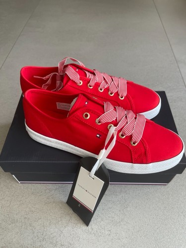 Sneakers rosse tommy hilfiger - sneakers,