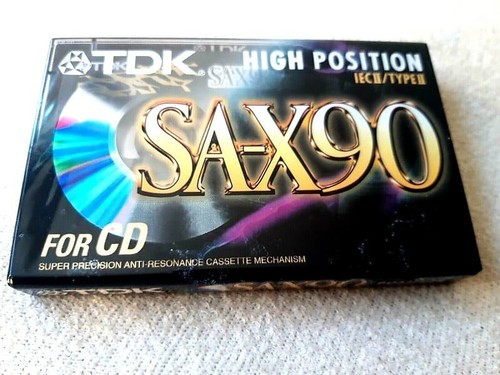 Tdk cassette tape - sa-x, 90
