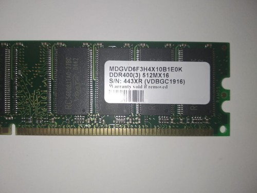 512mb ram vdata - vdata, 400mhz