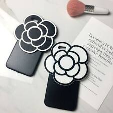 Cover in gomma e plastica con fiore di camelia IPhone 5-5S-6-6S- 6plus-6s plus