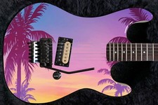 Guitar Skin Electric Axe Wrap Reskin Bass Reface fai da te Wasted Margaritaville 1626