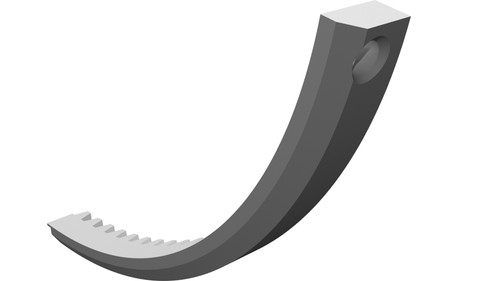 Cremagliera indicatore trim - cremagliera,