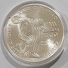 1983-P Olympic Unc Silver