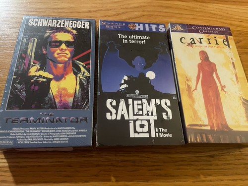 Three sealed vhs - vhs, tapes