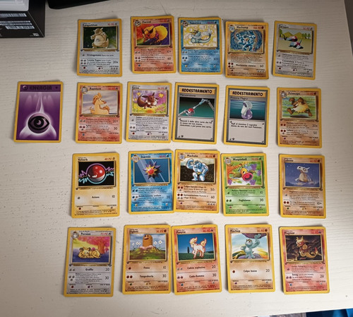 Lotto carte pokemon prima - lotto,
