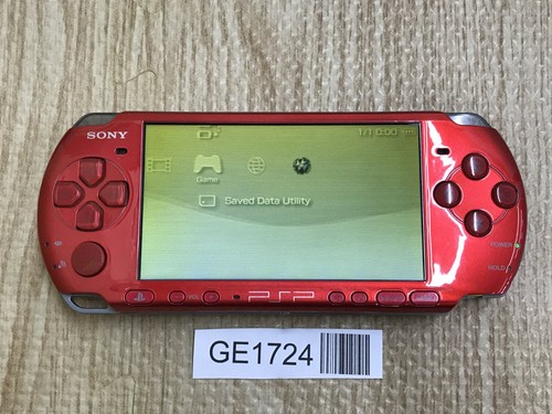 Console psp 3000 radiant - radiant, rosso