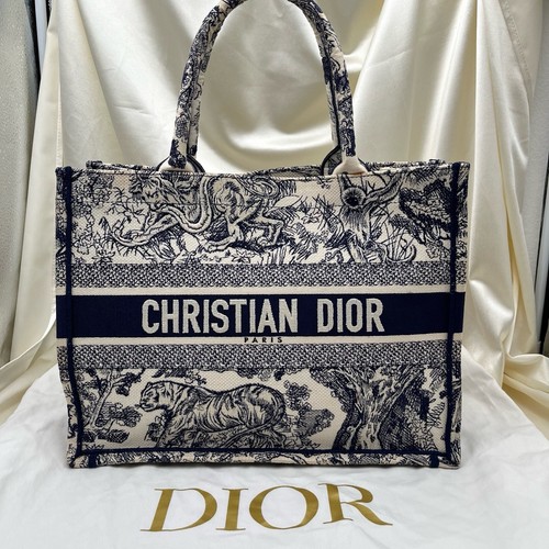 Dior book tote m1296ztdt zoo - book, m1296ztdt-m