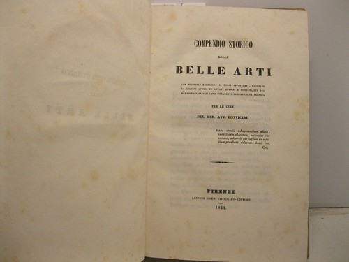 Bonvicini compendio - bonvicini,