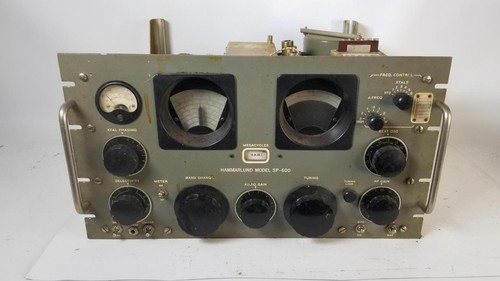 Vintage hammarlund 600 ham - vintage,