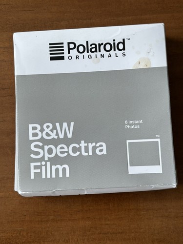 Pellicola polaroid spectra w - spectra, b&w
