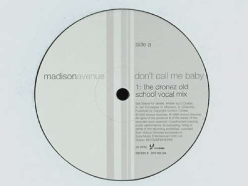 Madison avenue don - -, don't