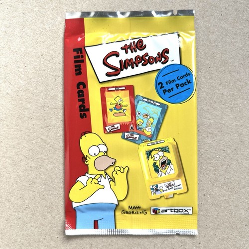 Simpsons film cards - simpsons,