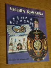 VECCHIA ROMAGNA BUTON 1960 BROCHURE CATALOGO DEPLIANT CASSETTE PUBBLICITA  AV70