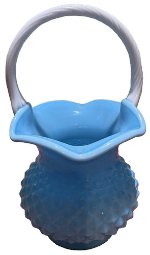 Cesto porcellana manico