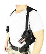 FONDINA MILITARE SOFTAIR ASCELLARE NERA 2 PORTA CARICATORE NERA M92 1911 GLOCK