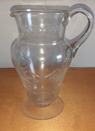 Caraffa vetro vintage - in,