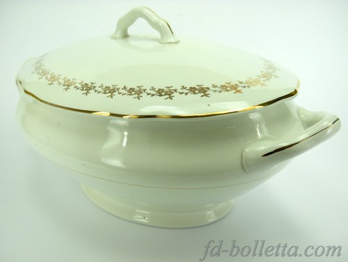 Zuppiera antica ceramica - zuppiera,