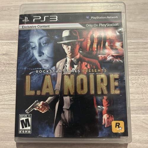Rockstar games noire ps3 - l.a.,