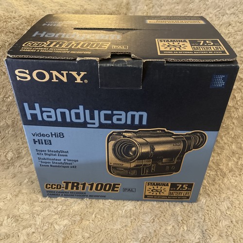 Sony handycam ccd tr1100e - sony, ccd-tr1100e