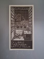 BRUNO DA OSIMO. Ex libris