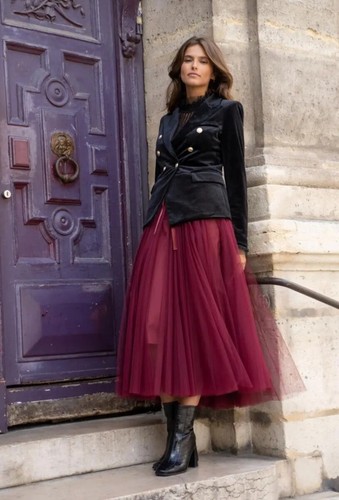 Blazer velvet nero bottoni - velvet,