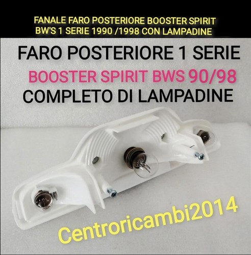 Fanale faro posteriore booster - faro,