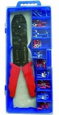 Pinza spelafili spela cavi crimpatrice per capicorda crimpare faston Kit VIGOR