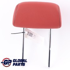 BMW X1 E84 Poggiatesta Posteriore Sinistro Destro Sedile Pelle Rossa Korral Rod