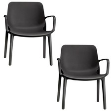 Set 2 Sedia poltrona Lounge