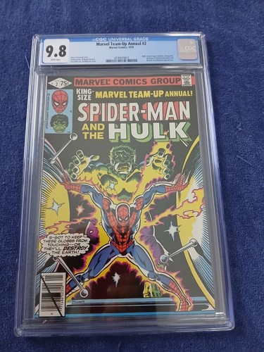 Marvel team annual 2 - team-up, cgc