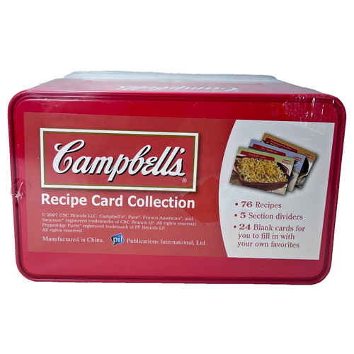 Campbell ricetta card - campbell's,