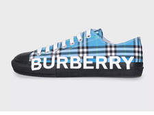 Sneakers Burberry uomo blu a